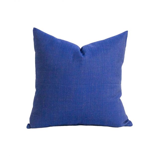 Solid Royal Blue Decorative Pillow Cover Blue Pillow Cover Linen
