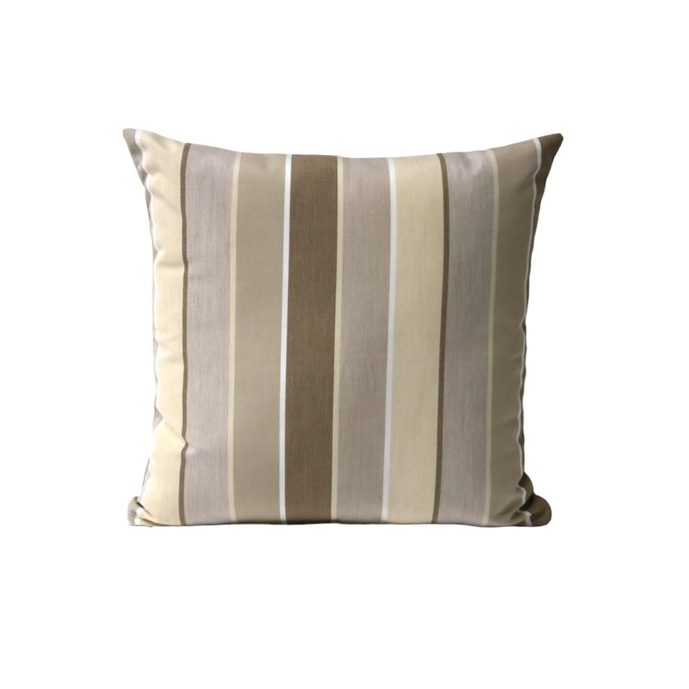 Indoor/Outdoor Sunbrella Milano Flax 20x20 Throw Pillow