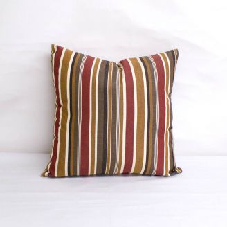 Indoor/Outdoor Sunbrella Brannon Redwood - 18x18 Throw Pillow