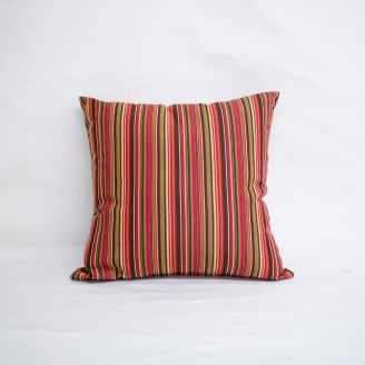 Indoor/Outdoor Sunbrella Dorsett Cherry - 18x18 Throw Pillow