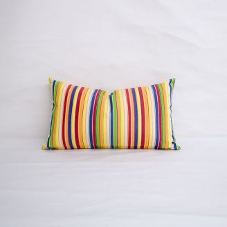 Indoor/Outdoor Sunbrella Castanet Beach - 20x12 Throw Pillow