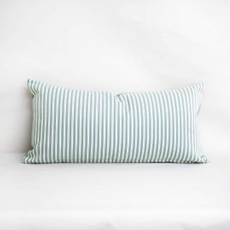 Indoor/Outdoor Kravet Smart Aqua 33376 - 24x12 Throw Pillow