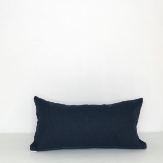 Indoor/Outdoor Sunbrella Blend Indigo - 24x12 Throw Pillow