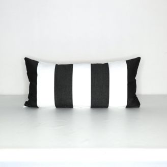 Indoor/Outdoor Sunbrella Cabana Classic - 24x12 Throw Pillow
