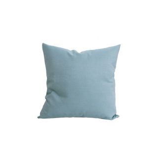 Indoor/Outdoor Sunbrella Canvas Spa - 20x20 Throw Pillow