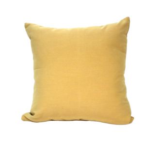 Indoor/Outdoor Sunbrella Canvas Wheat - 20x20 Throw Pillow