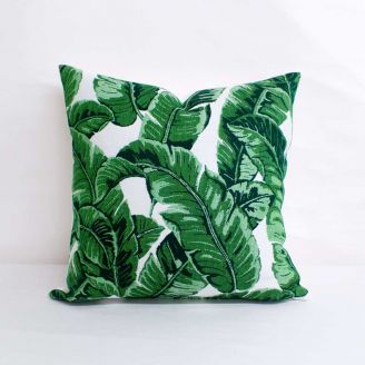 Indoor/Outdoor Sunbrella Tropics Jungle - 20x20 Throw Pillow