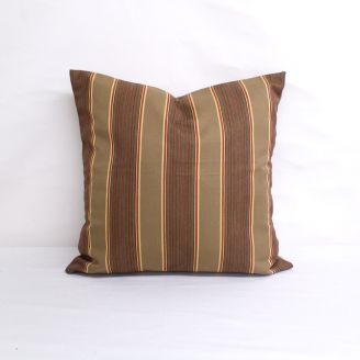 Indoor/Outdoor Sunbrella Davidson Redwood - 24x24 Throw Pillow