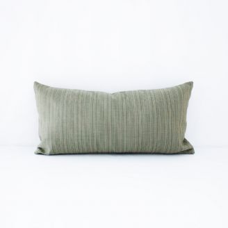 Indoor/Outdoor Sunbrella Dupione Laurel - 24x12 Throw Pillow