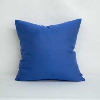 Indoor Patio Lane Blue Tweed - 20x20 Throw Pillow