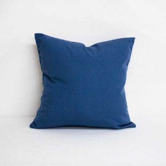 Indoor Patio Lane Blue Storm - 18x18 Throw Pillow