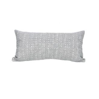 Indoor/Outdoor Sunbrella Embrace Pewter - 24x12 Throw Pillow