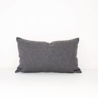 Indoor/Outdoor Sunbrella Essential Granite - 20x12 Throw Pillow