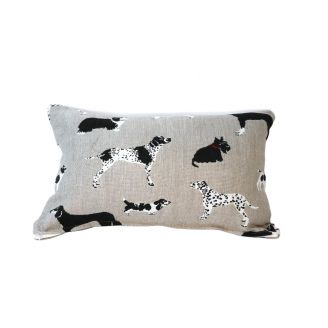 Indoor/Outdoor Sunbrella Fetch Bone - 20x12 Throw Pillow