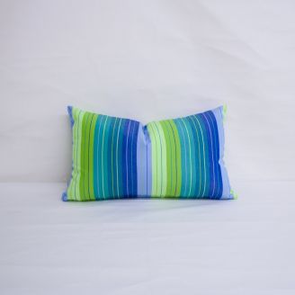 Indoor/Outdoor Sunbrella Seville Seaside - 20x12 Throw Pillow