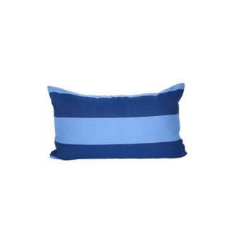 Indoor Kravet Brigantine Ultramarine - 20x12 Horizontal Stripes Throw Pillow