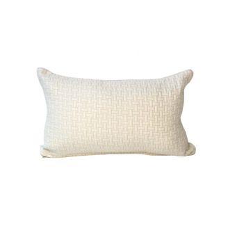Indoor Kravet Basics 34483 White - 20x12 Throw Pillow