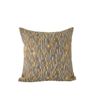 Indoor/Outdoor Sunbrella by Mayer Collage Goldenrod - 18x18 Throw Pillow