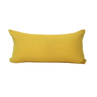Indoor/Outdoor Sunbrella Mezzo Sulfur - 24x12 Throw Pillow