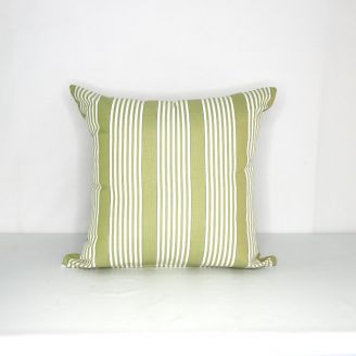 Indoor/Outdoor Perennials I Love Stripes Sprout - 24x24 Throw Pillow