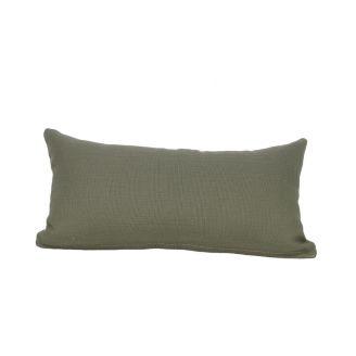 Indoor/Outdoor Perennials Rough 'n Rowdy Olive - 24x12 Throw Pillow