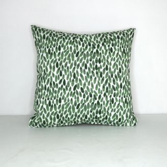 Indoor Patio Lane Leaf Green - 20x20 Throw Pillow