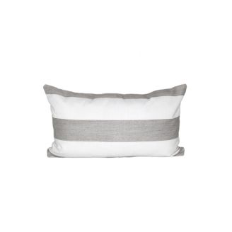 Indoor Patio Lane Sandstone Stripe - 20x12 Horizontal Stripes Throw Pillow