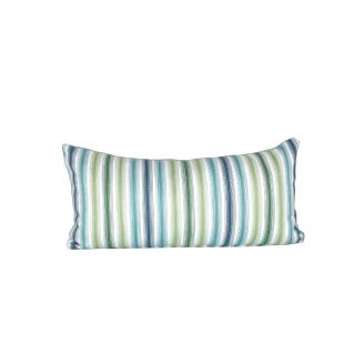 Indoor Patio Lane Seaweed Stripe - 24x12 Throw Pillow
