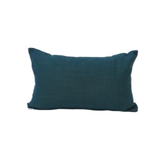 Indoor Robert Allen Linen Slub Turquoise - 20x12 Throw Pillow