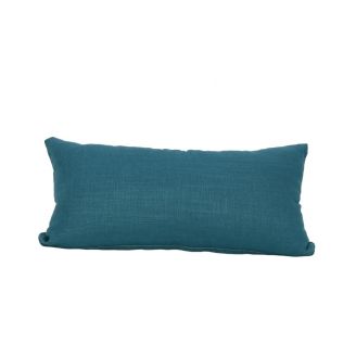 Indoor Robert Allen Linen Slub Turquoise - 24x12 Throw Pillow