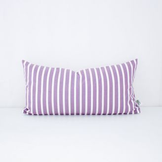 Indoor Clarke and Clarke Stowe Lavender - 24x12 Throw Pillow