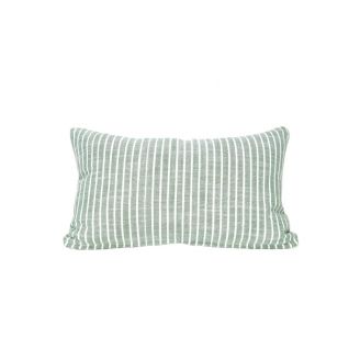 Indoor/Outdoor Thibaut Bayside Stripe Kelly Green - 20x12 Throw Pillow