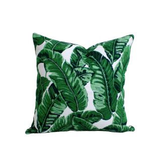 Indoor/Outdoor Sunbrella Tropics Jungle - 24x24 Throw Pillow