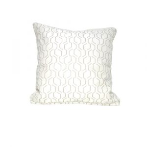 Indoor/Outdoor Sunbrella Adaptation Linen (Light side) - 18x18 Throw Pillow